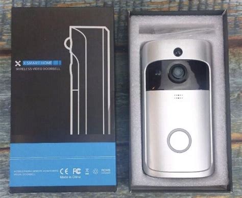 x smart home wireless video doorbell sd card|x smart doorbell user manual.